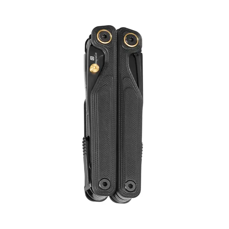 אולר רב תכליתי לדרמן WAVE ALPHA – שחור עם חריטה אישית