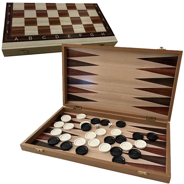 שש בש קלאסי עם חריטה אישית