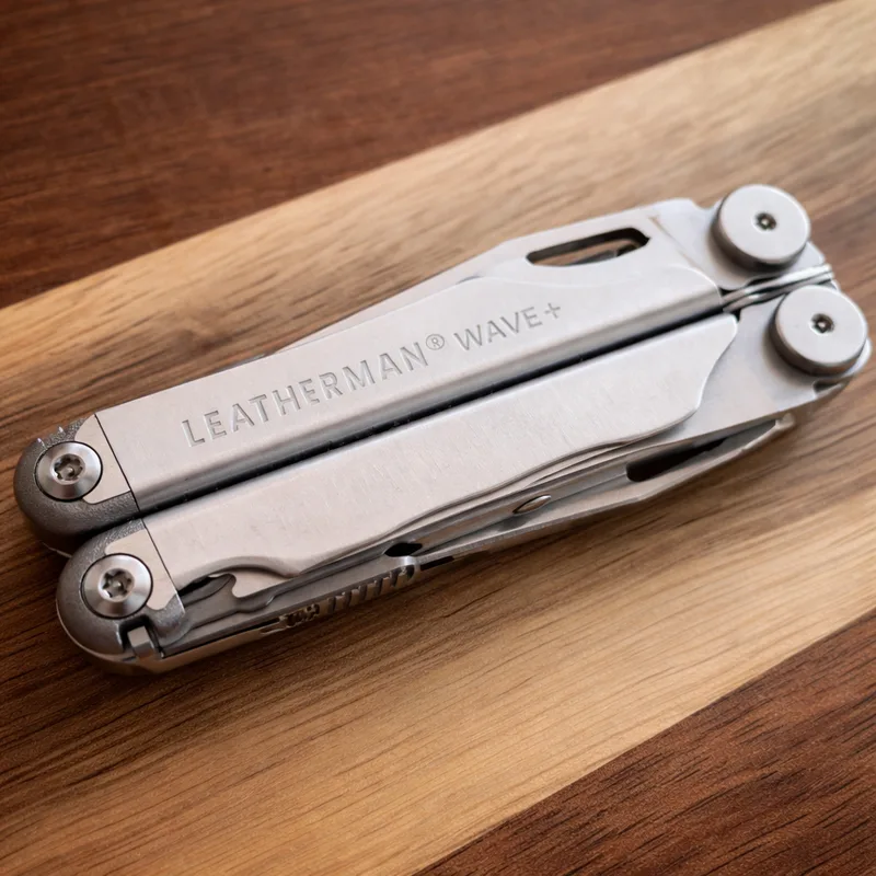 אולר רב תכליתי WAVE+ כסוף לדרמן ללא חריטה