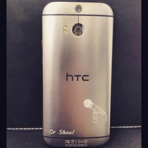 חריטה על HTC